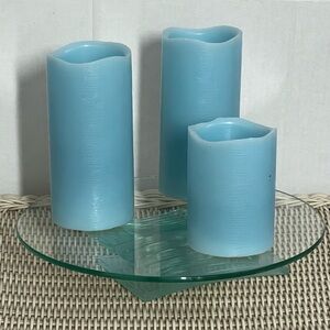 Vintage Partylite Stratus 3 Wick Candle Tray P7725